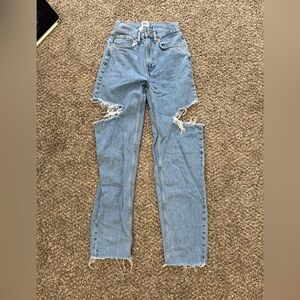 BDG Light Blue Distressed Jeans